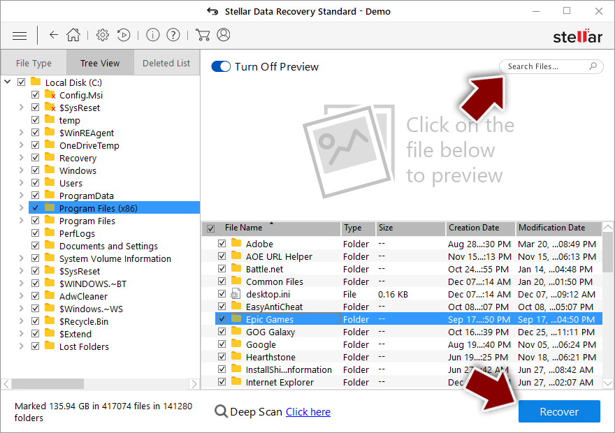 Utpressningsprogram: återställ dina filer med hjälp av återställningsprogram