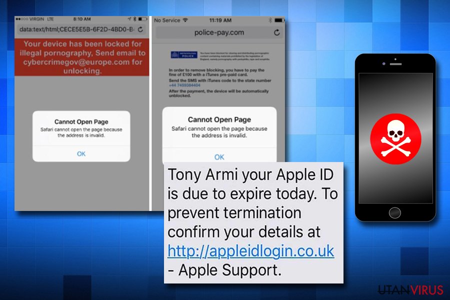 Apple-virus bluffar på iPhones