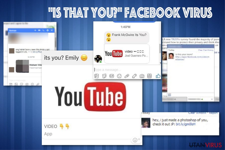 "Är det du" Facebook messenger virus