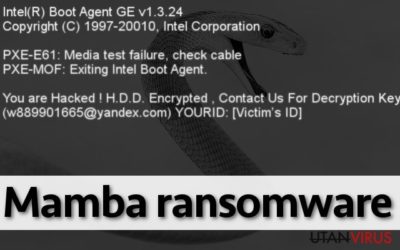 Mamba ransomware hindrar användaren från att använda sin PC