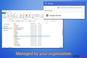 Chrome "Hanteras av din organisation"-virus