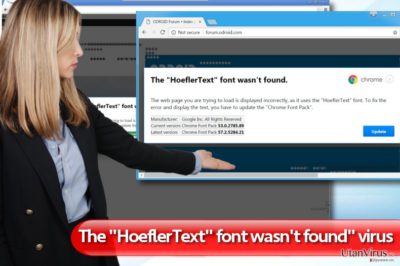 Typsnittet HoeflerText kunde inte hittas